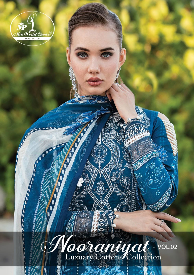 Miss World Choice Nooraniyat Vol 2 Cotton Printed Designer Salwar Kameez