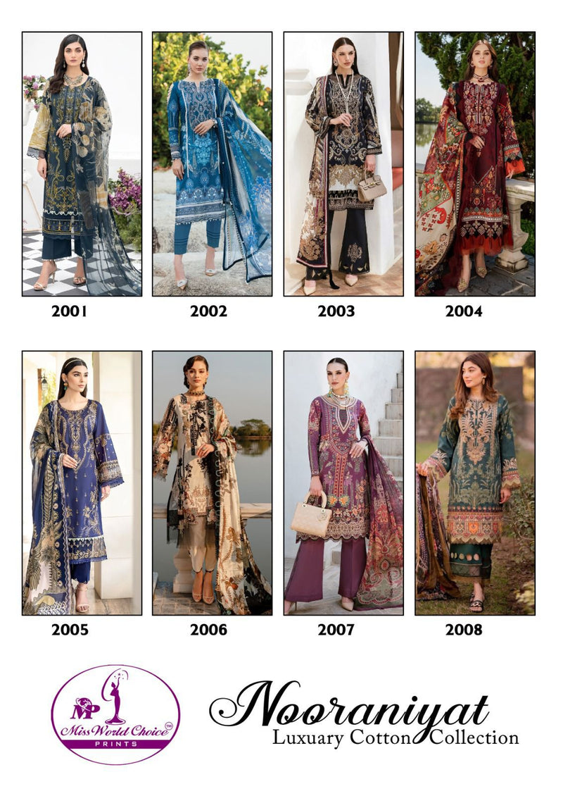 Miss World Choice Nooraniyat Vol 2 Cotton Printed Designer Salwar Kameez