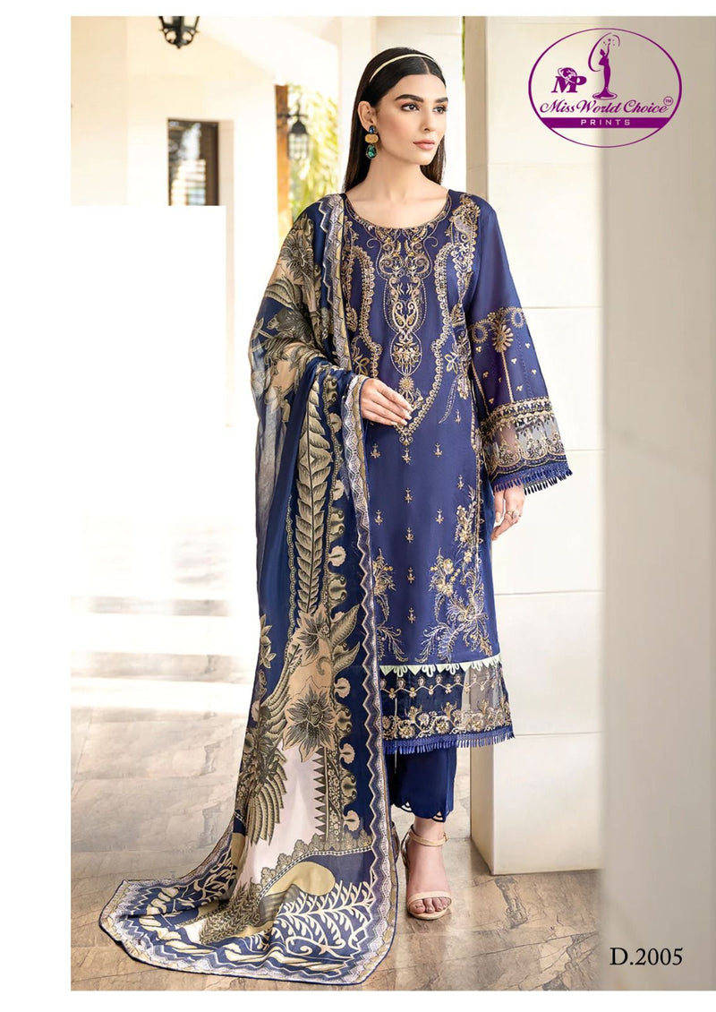 Miss World Choice Nooraniyat Vol 2 Cotton Printed Designer Salwar Kameez