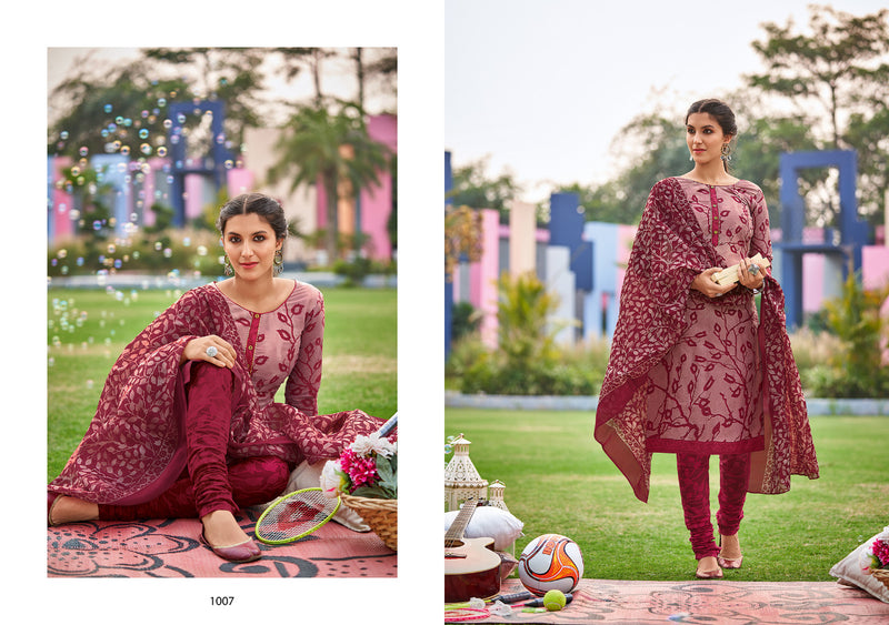 Navya By Sweety Fashion Soft Cotton Printed With Heavy Printed Designer Fancy Salwar Kameez With Dupatta
