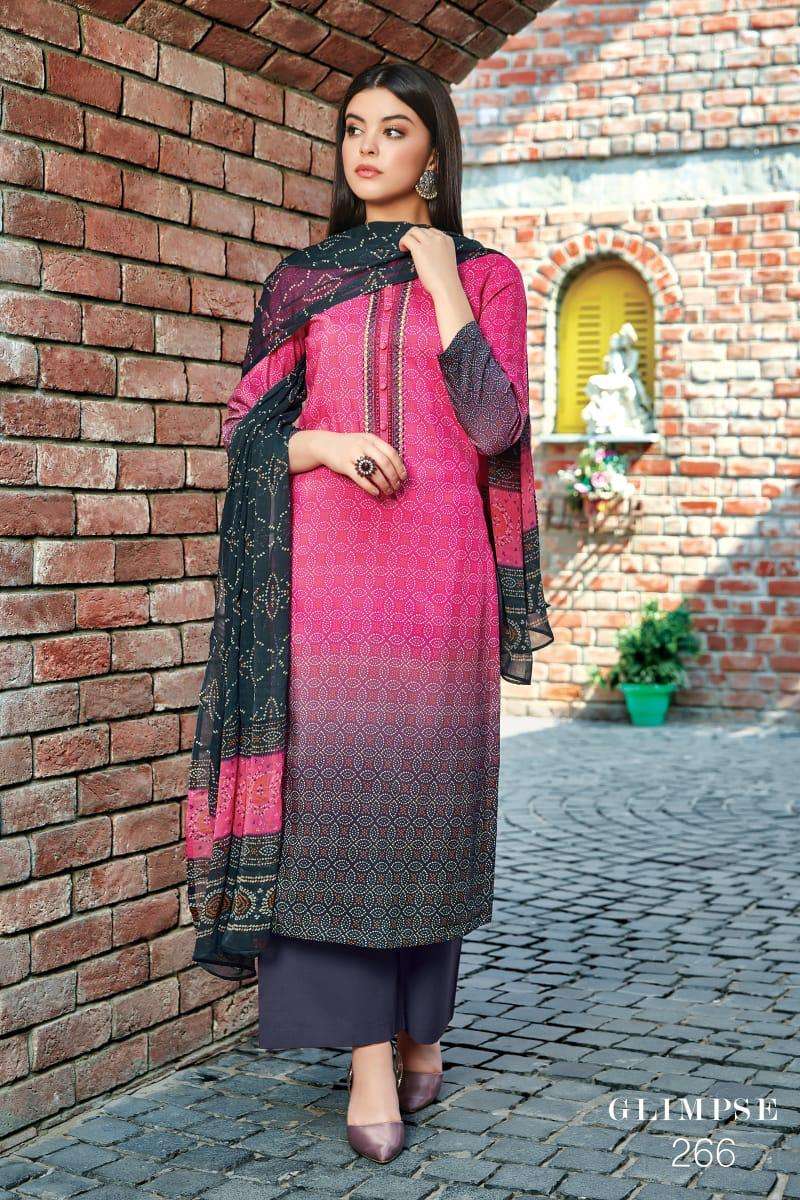 Nirukht Glimpse Cotton With Embroidery Work Fancy Pakistani Salwar Kameez