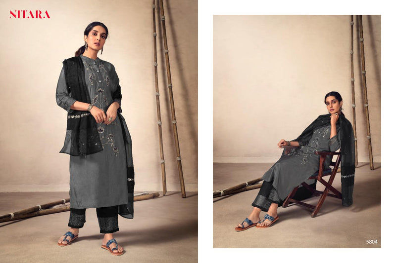 Nitara Launch By Kyra Pure Viscose With Embroidery Work Designer Readymade Salwar Suits