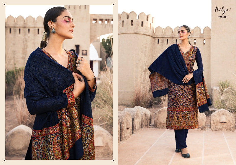 Nitya Winter Weave Pashmina Jacquard Fancy Salwar Suit