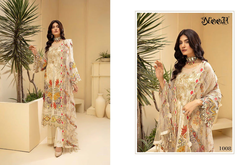 Noor Minhal Vol 3 Georgette With Heavy Embroidery Work Fancy Salwar Suit
