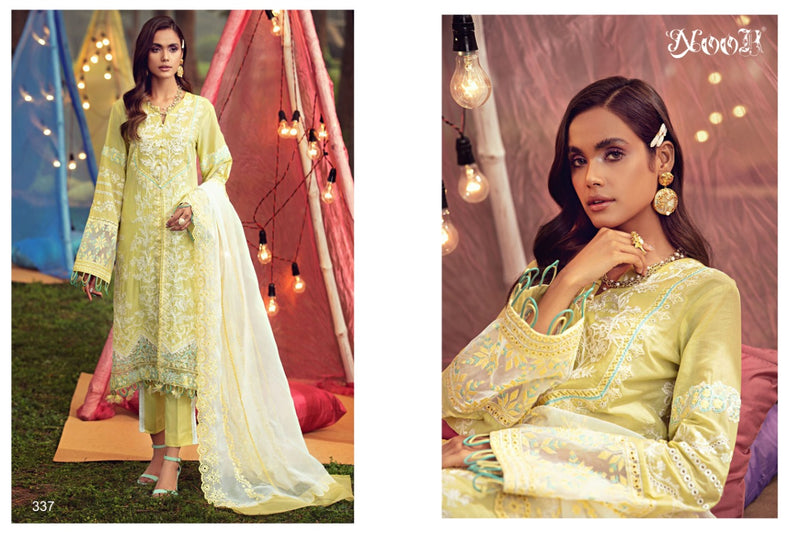 Noor Textile Motifz Pure Cotton With Heavy Embroidery Work Gorgeous Look Salwar Kameez