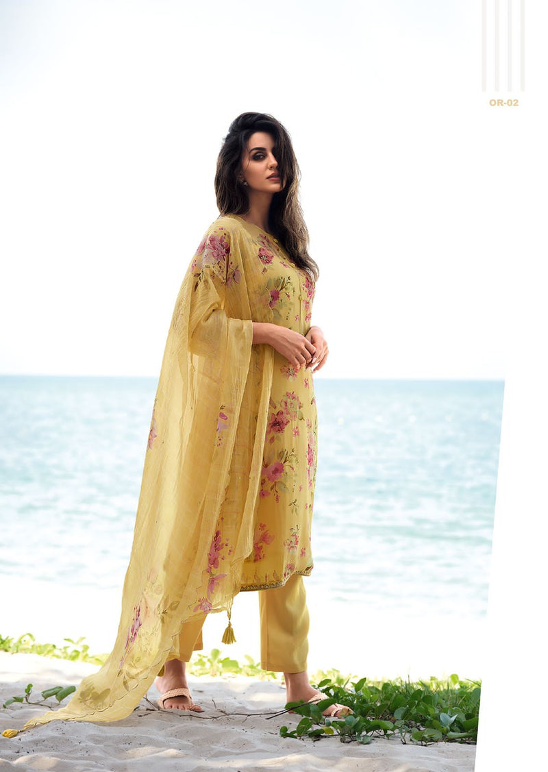 Varsha Orchid Viscose With Beautiful Work Stylish Designer Attractive Look Fancy Salwar Suit