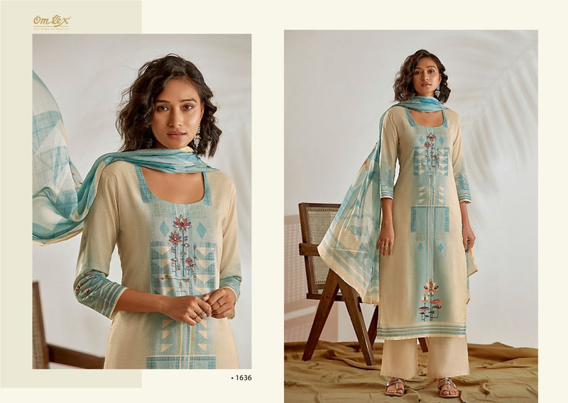 Omtex Karissa Lawn Cotton Digital Print Embroidered Handwork Salwar Suit