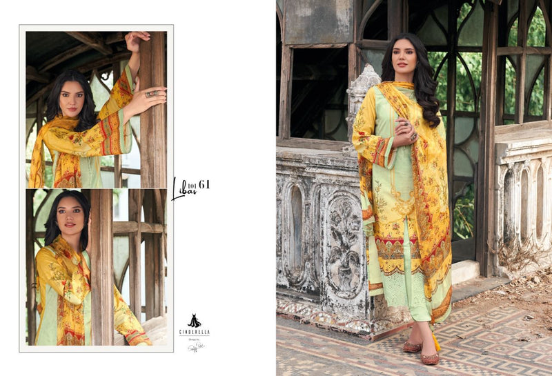 Cinedrella Pak Libas Lawn Cotton Printed Pakistani Style Embroidered Party Wear Salwar Suits