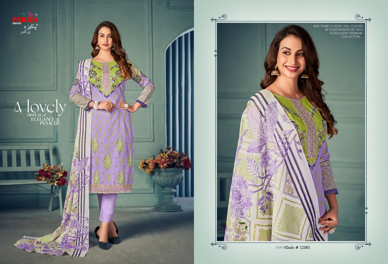 Pakiza Prints Vol 12 Lawn Cotton Printed Designer Festive Wear Salwar Suits