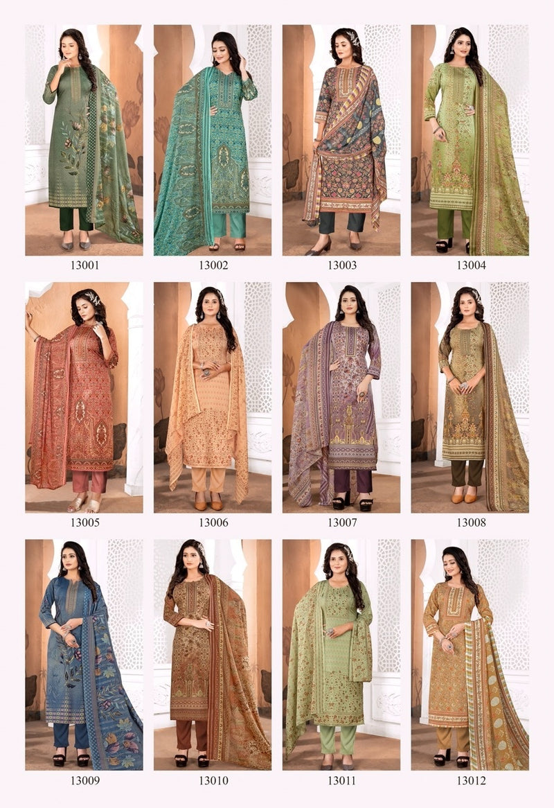 Shiv Gori Pakizaa Vol 14 Pure Cotton With Heavy Embroidery Work Stylish Designer Casual Look Salwar Suit