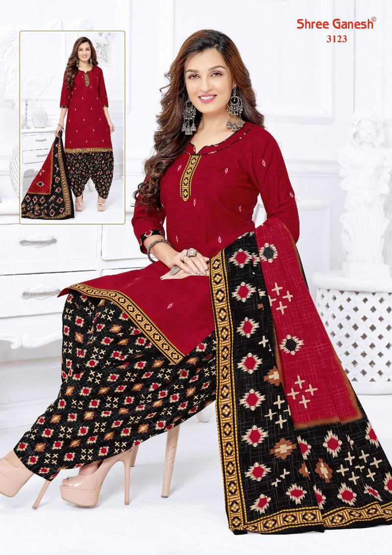 Shree Ganesh Palak Vol 1 Patiyala Style Printed Cotton Fancy  Salwar Kameez