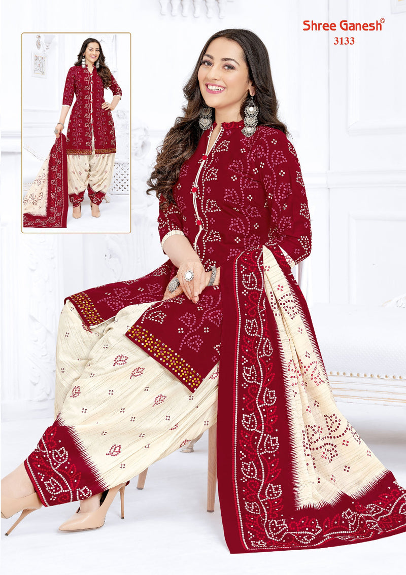 Shree Ganesh Palak Vol 1 Patiyala Style Printed Cotton Fancy  Salwar Kameez