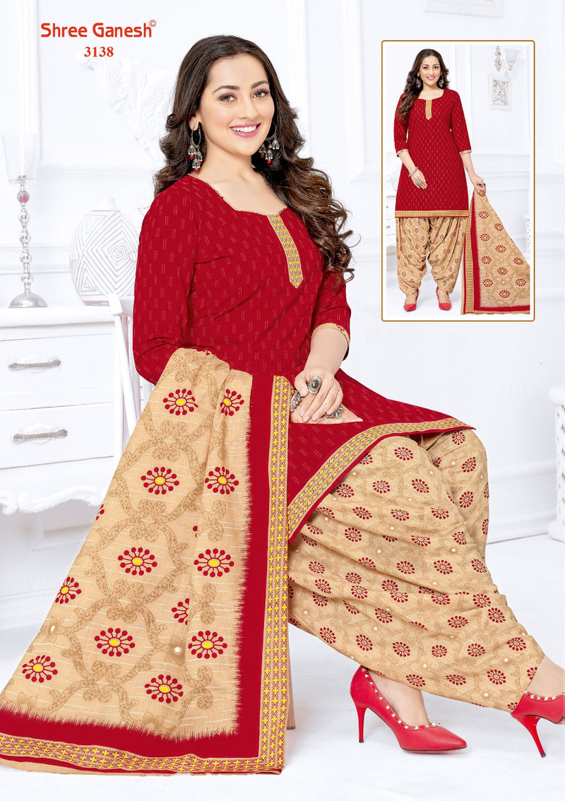 Shree Ganesh Palak Vol 1 Patiyala Style Printed Cotton Fancy  Salwar Kameez