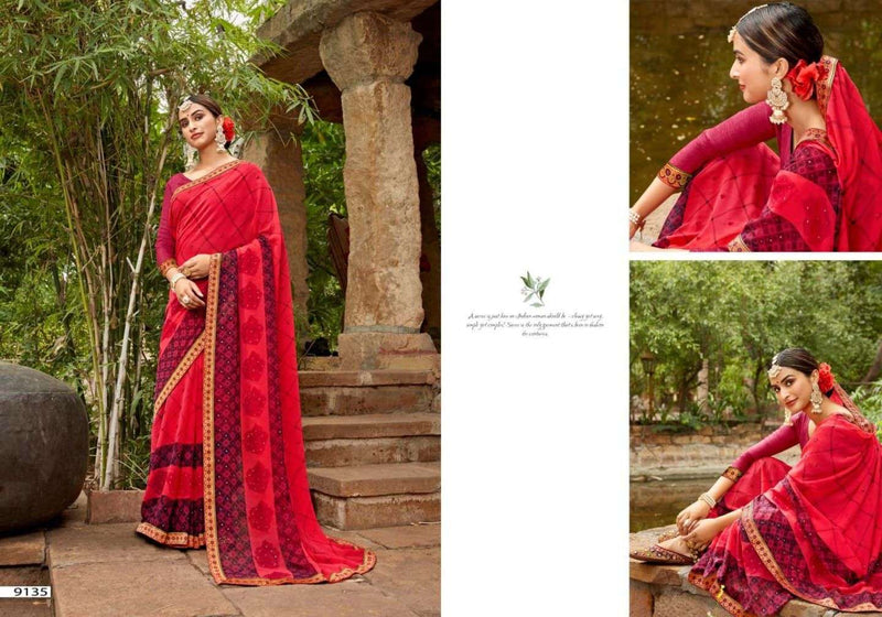 5D Designer Panchi Vol 3 Georgette Fancy Sarees