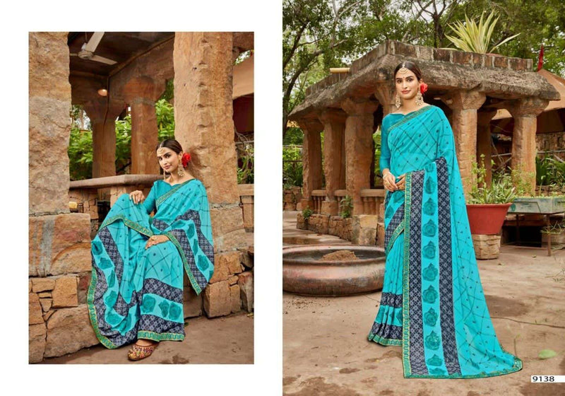 5D Designer Panchi Vol 3 Georgette Fancy Sarees