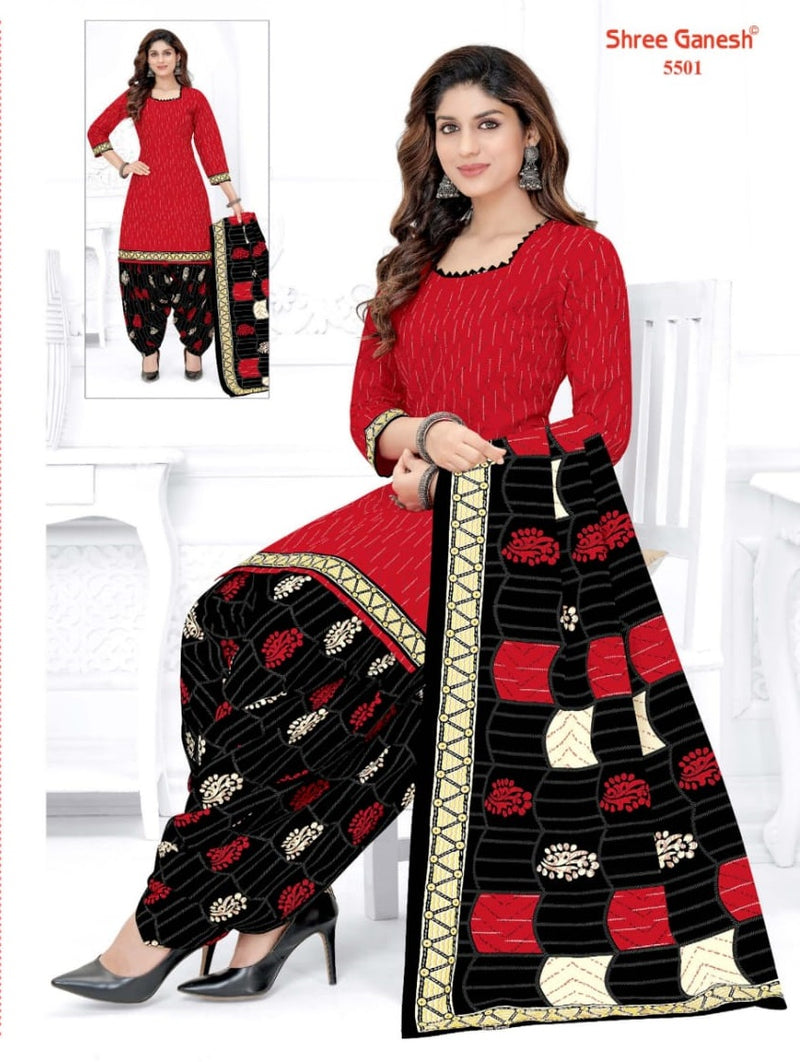 Shree Ganesh Panchi Vol 6 Cotton Patiala Style Festive Wear Salwar Suits