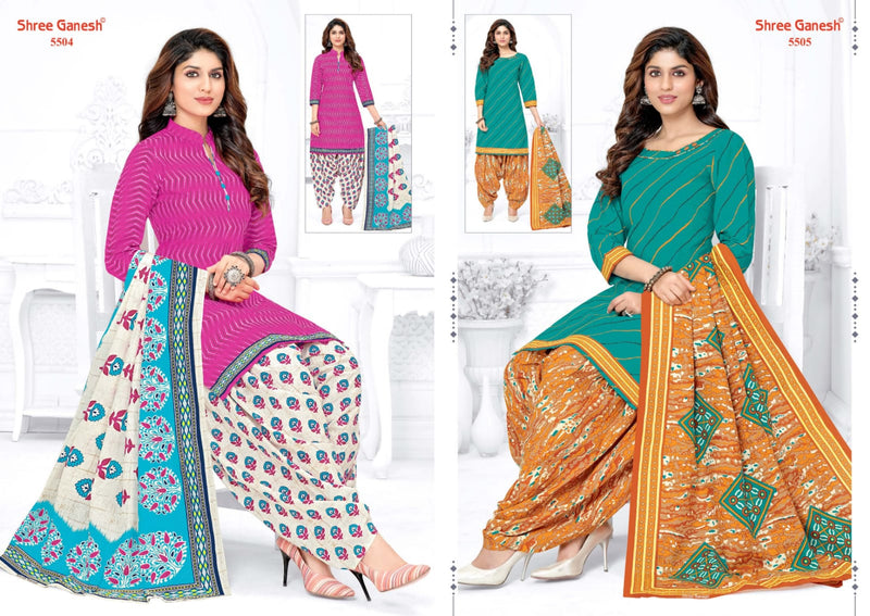 Shree Ganesh Panchi Vol 6 Cotton Patiala Style Festive Wear Salwar Suits