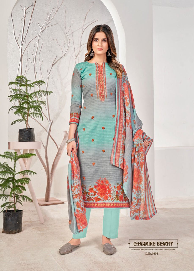 Roli Moli Creation Pandora Cotton Fancy Printed Festive Wear Salwar Suits