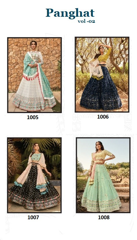 Panghat Nx Panghat Vol 2 Fancy Designer Ready Made Wedding Wear Lehenga Choli