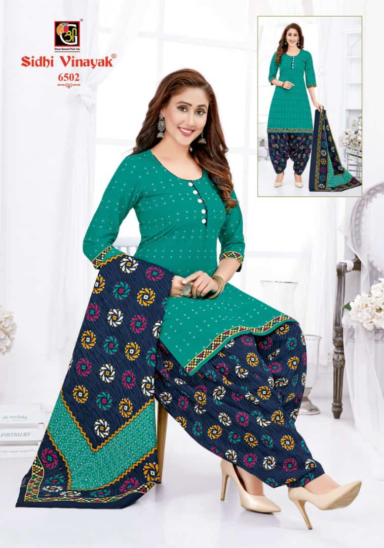 Siddhi Vinayak Pankhi Vol 5 Cotton Patiyala Style Festive Wear Salwar Suits
