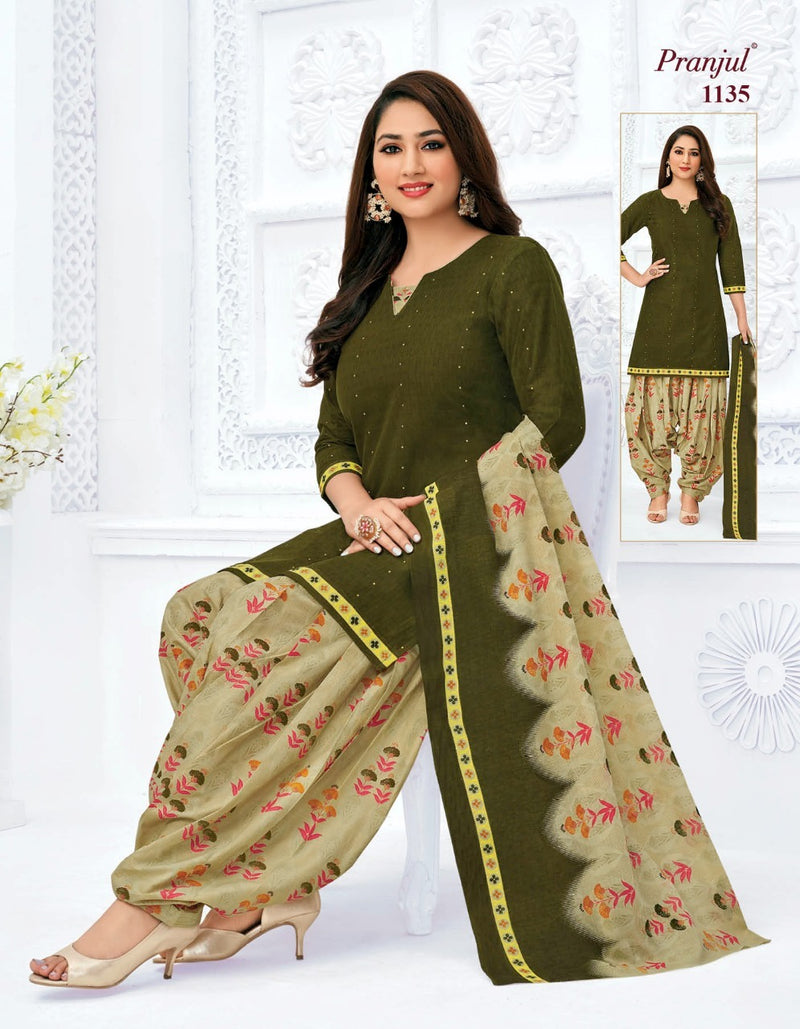 Pranjul Fashion Pankhuri Vol 2 Cotton Printed Party Wear Ready Made Salwar Suits