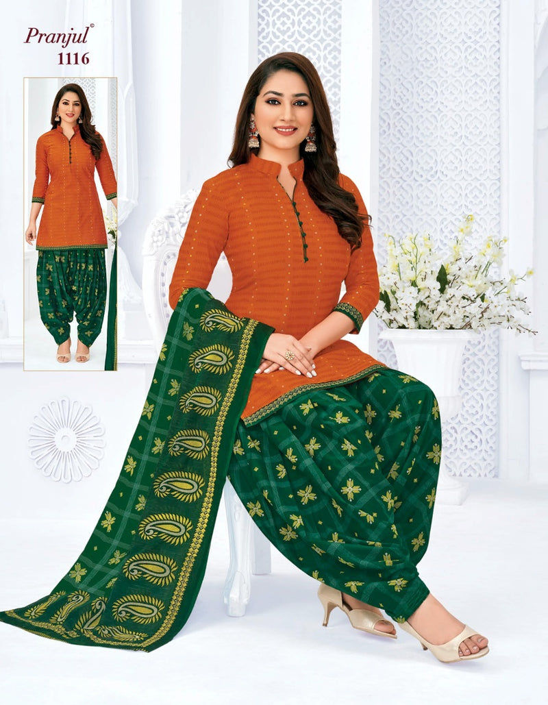 Pranjul Fashion Pankhuri Vol 2 Cotton Printed Party Wear Ready Made Salwar Suits