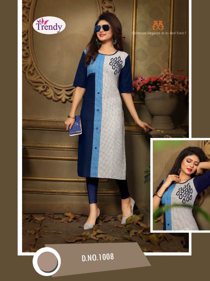 Trendy Pankhudi Vol 1 Fancy Cotton Printed Casual Wear Kurtis