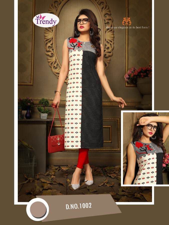 Trendy Pankhudi Vol 1 Fancy Cotton Printed Casual Wear Kurtis