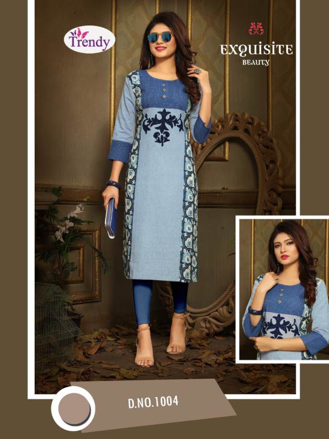 Trendy Pankhudi Vol 1 Fancy Cotton Printed Casual Wear Kurtis