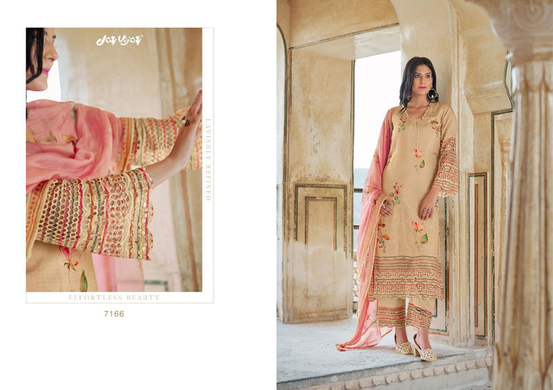Jay Vijay Dno 7161 To 7170 Silk Pritns With Heavy Embroidery Work Stylish Designer Salwar Suit