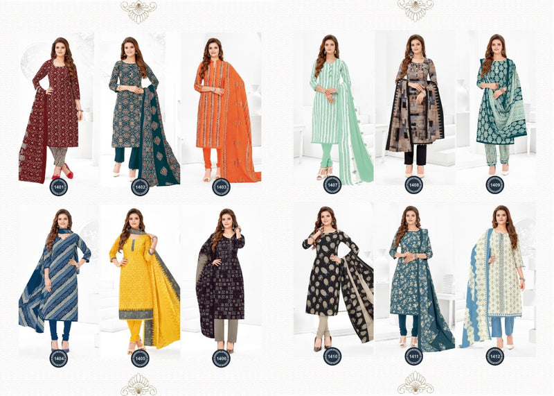 MFC Pashmina Vol 14 Cotton Printed Festive Wear Salwar Suits