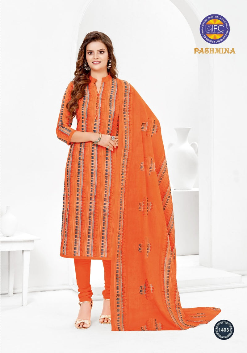 MFC Pashmina Vol 14 Cotton Printed Festive Wear Salwar Suits