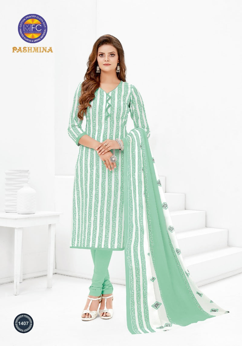 MFC Pashmina Vol 14 Cotton Printed Festive Wear Salwar Suits