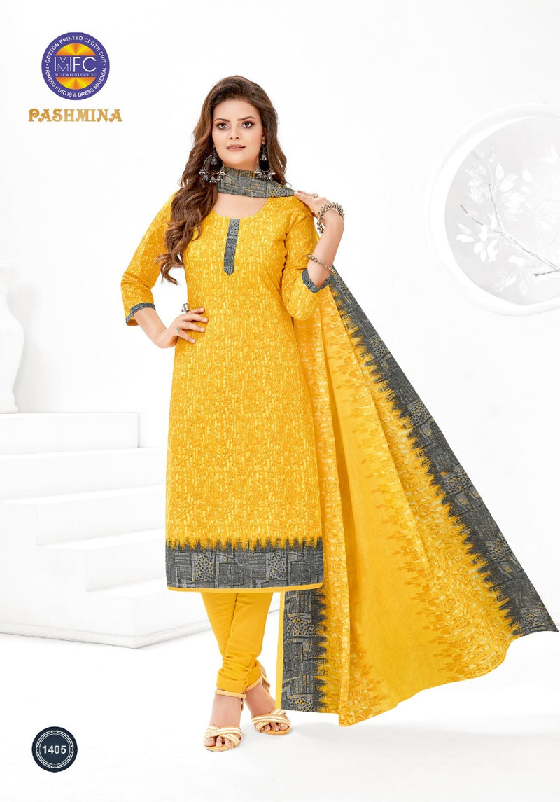 MFC Pashmina Vol 14 Cotton Printed Festive Wear Salwar Suits