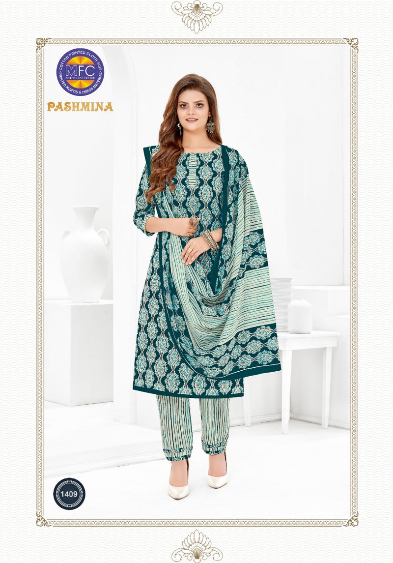 MFC Pashmina Vol 14 Cotton Printed Festive Wear Salwar Suits