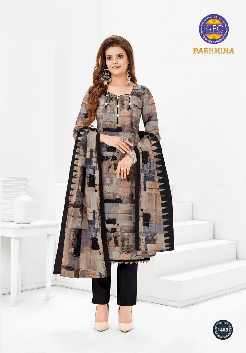 MFC Pashmina Vol 14 Cotton Printed Festive Wear Salwar Suits