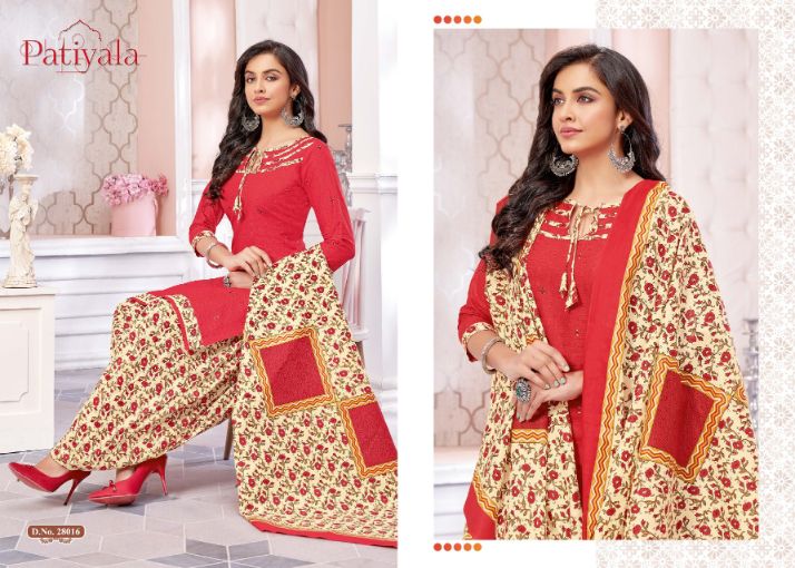 Falak International Ganesha Patiyala Vol 28 Cotton Dress Material Salwar Suits