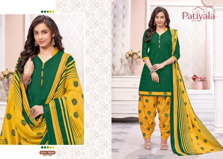 Falak International Ganesha Patiyala Vol 28 Cotton Dress Material Salwar Suits