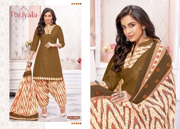 Falak International Ganesha Patiyala Vol 28 Cotton Dress Material Salwar Suits