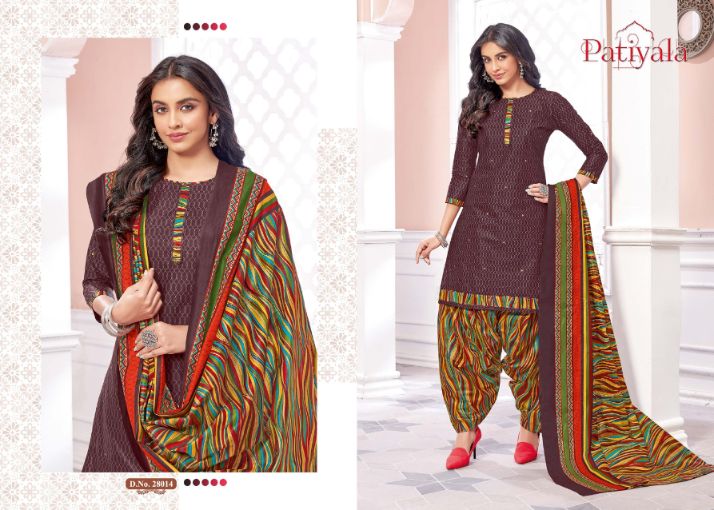 Falak International Ganesha Patiyala Vol 28 Cotton Dress Material Salwar Suits