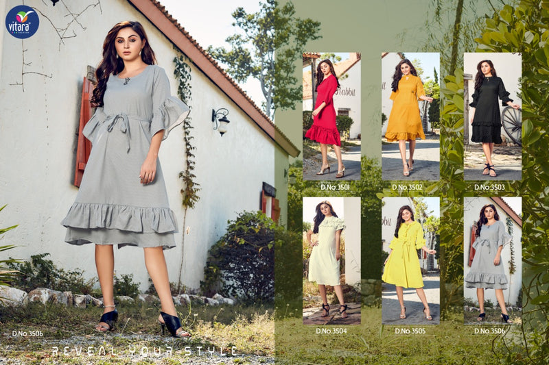 Vitara Fashion Plus Point Exclusive Designer Kurti Collection In Fancy