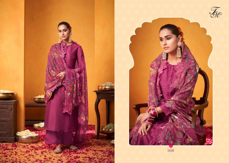 Sahiba Sarg Posy Bloom Pure Russian  Silk Fancy  Party Wear Salwar Kameez