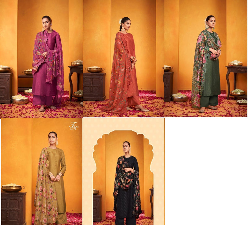 Sahiba Sarg Posy Bloom Pure Russian  Silk Fancy  Party Wear Salwar Kameez