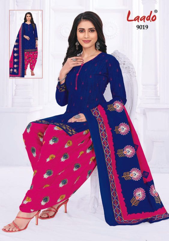 Laado Priti Patiyala Vol 9 Cotton Printed Patiyala Style Salwar Suits