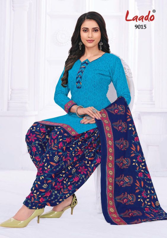 Laado Priti Patiyala Vol 9 Cotton Printed Patiyala Style Salwar Suits