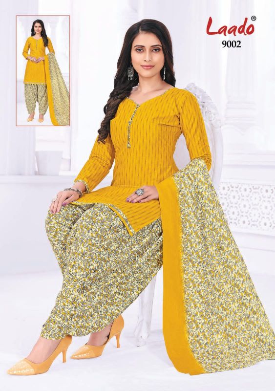 Laado Priti Patiyala Vol 9 Cotton Printed Patiyala Style Salwar Suits