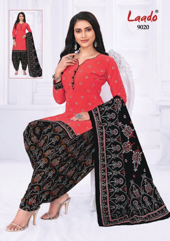 Laado Priti Patiyala Vol 9 Cotton Printed Patiyala Style Salwar Suits