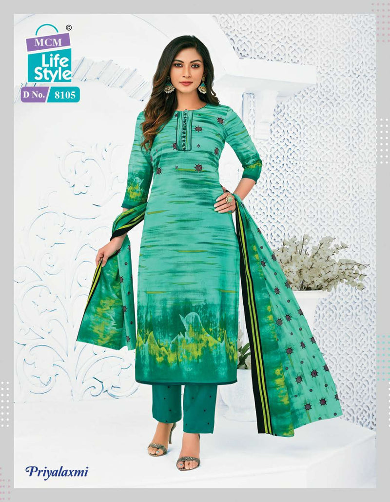 Mcm Lifestyle  Priyalaxmi Vol 22 Cotton Printed Festive Wear Salwar Suits