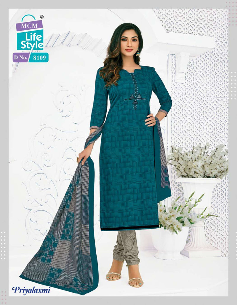 Mcm Lifestyle  Priyalaxmi Vol 22 Cotton Printed Festive Wear Salwar Suits