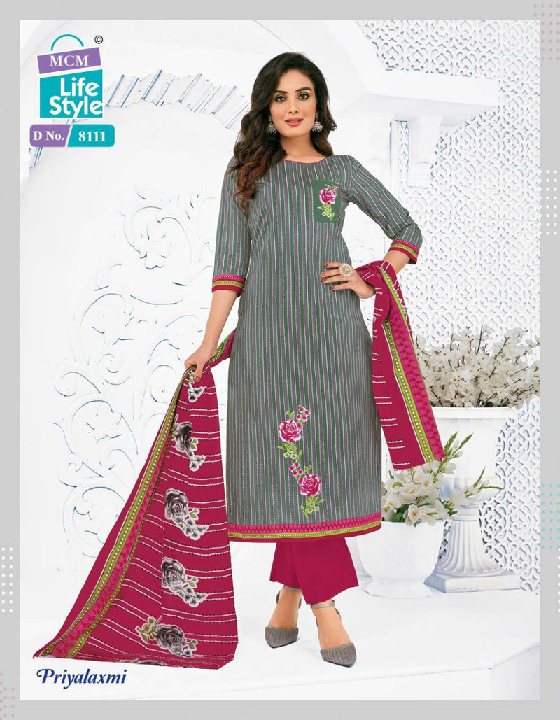 Mcm Lifestyle  Priyalaxmi Vol 22 Cotton Printed Festive Wear Salwar Suits